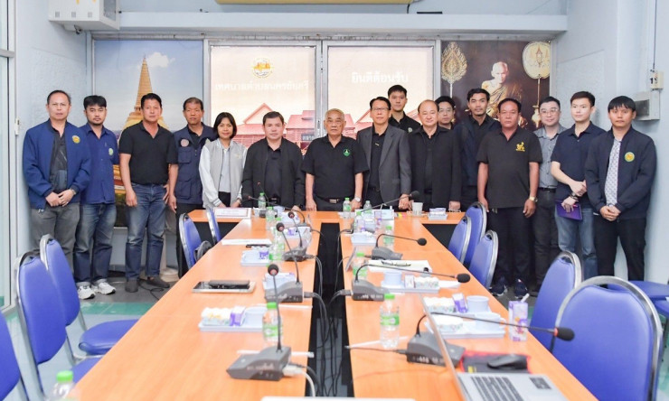 ชาวนครปฐมอุ่นใจ! Flood Marks ดูง่าย รู้ไว เตือนทัน กรมชลฯ ลุยติดตั้งยกระดับป้องน้ำท่วม